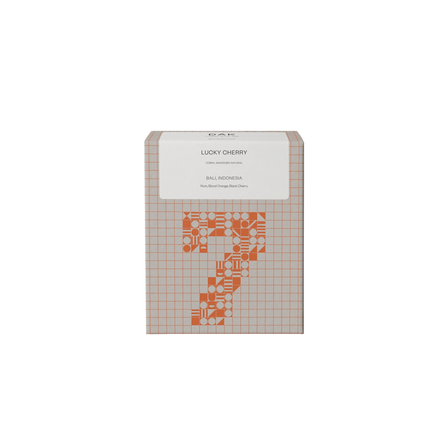 DAK Coffee Roasters - Lucky Cherry 7th Anniversary Anaerobic Natural Cobra | Indonesia