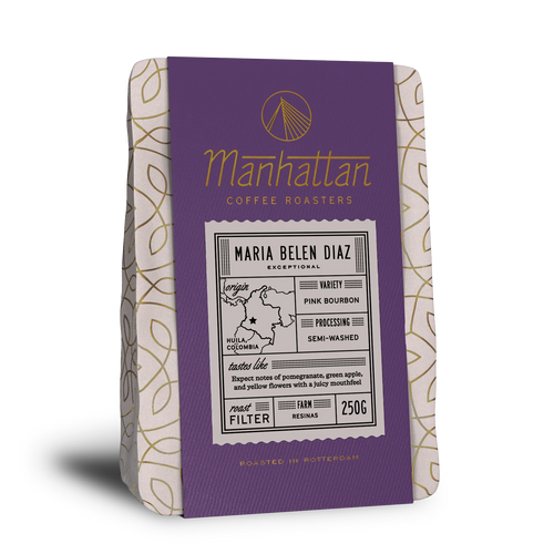 Manhattan Roasters - Maria Belen Diaz - Semi-Washed Pink Bourbon | Colombia