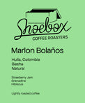Shoebox Coffee Roasters - Marlon Bolaños - Natural Gesha | Colombia - Sigma Coffee UK