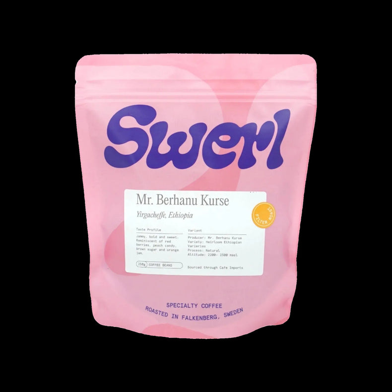 Swerl Coffee Roasters - Mr. Berhanu Kurse Natural Heirloom | Ethiopia