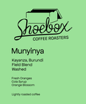 Shoebox - Burundi Munyinya Hill Washed - Sigma Coffee UK