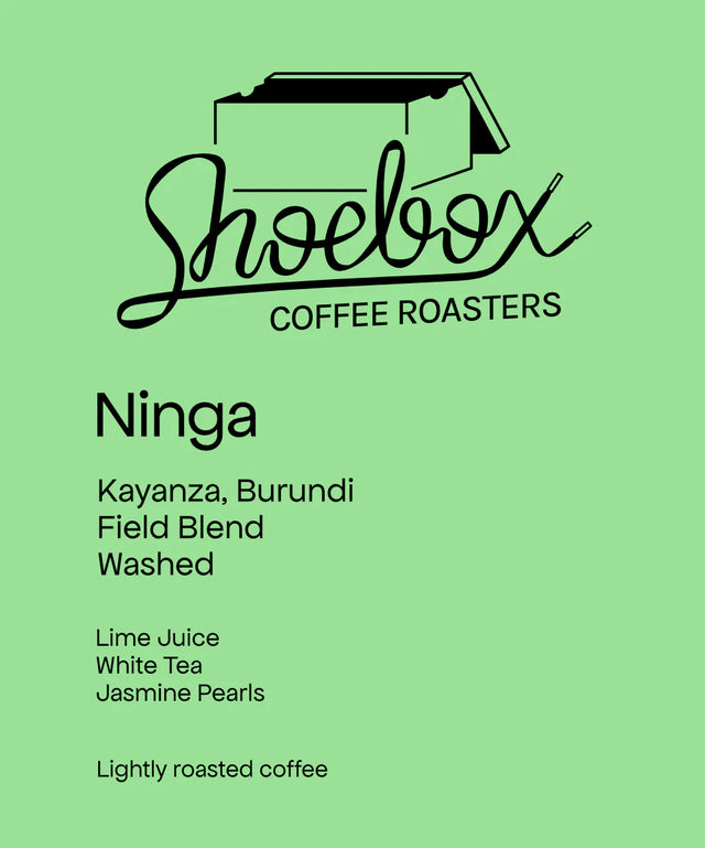 Shoebox - Ninga Hill Washed | Burundi - Sigma Coffee UK