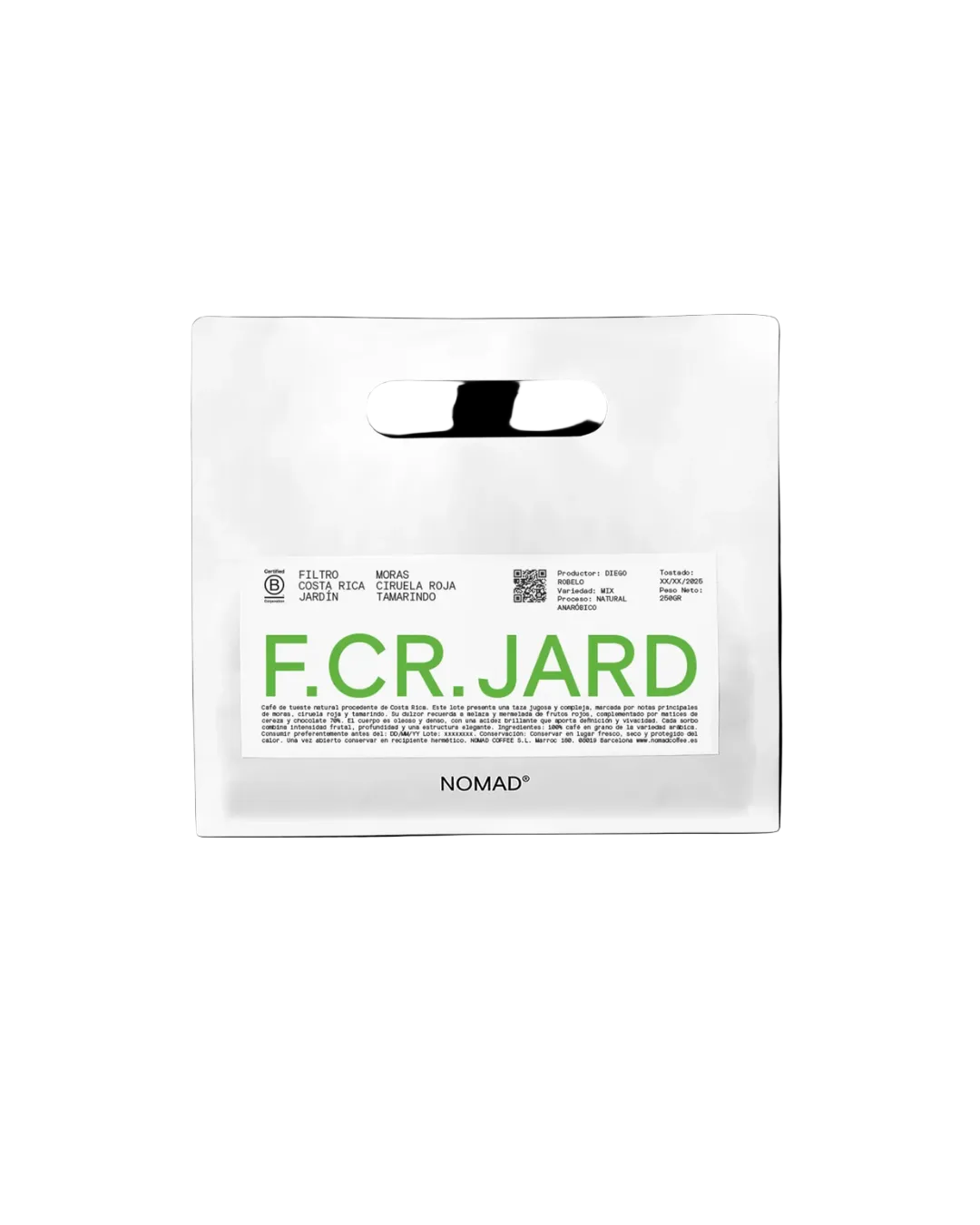Nomad - Filter, Costa Rica - Jardin - Natural Anaerobic - Sigma Coffee UK