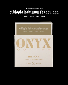 Onyx - Instant - Ethiopia Habtamu Fekadu Aga - Sigma Coffee UK