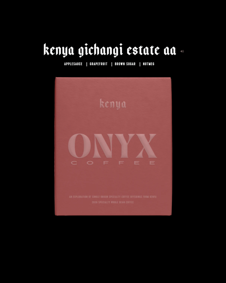 Onyx Coffee - Kenya Gichangi Estate AA
