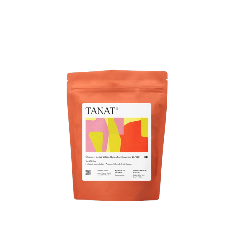 Tanat Coffee - Gesha Village Lot 26/E22 Semi Anaerobic | Ethiopia