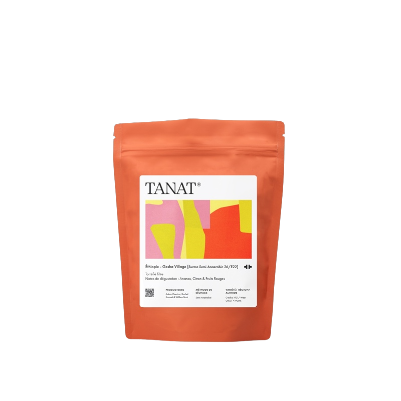 Tanat Coffee - Gesha Village Lot 26/E22 Semi Anaerobic | Ethiopia