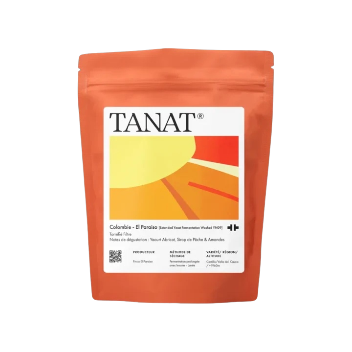 Tanat Coffee - El Paraiso Castillo YN09 Extended Yeast Fermentation Washed | Colombia