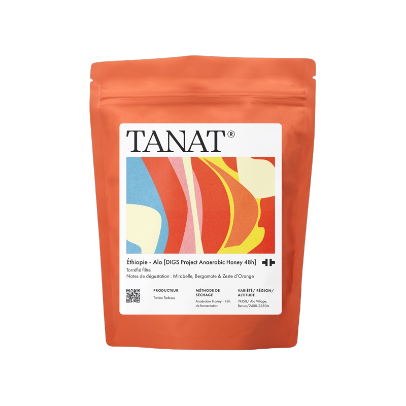 Tanat Coffee - ALO [DIGS PROJECT ANAEROBIC HONEY 48H] | Ethiopia