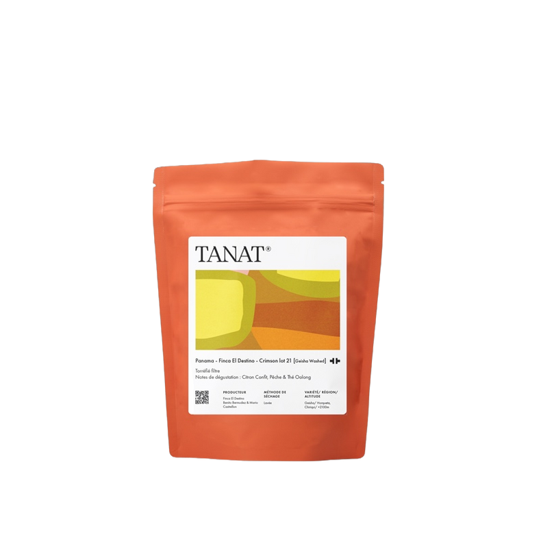Tanat Coffee - Finca El Destino Crimson Lot 21 Washed Gesha | Panama