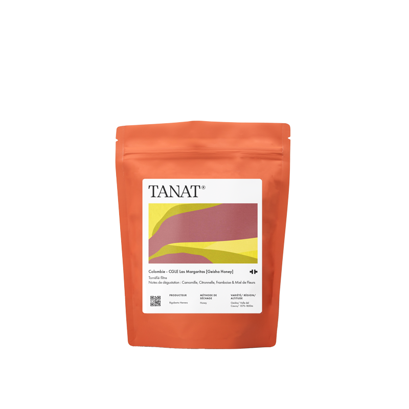 TANAT - cGLE Las Margaritas [Geisha Honey] | Colombia - Sigma Coffee UK