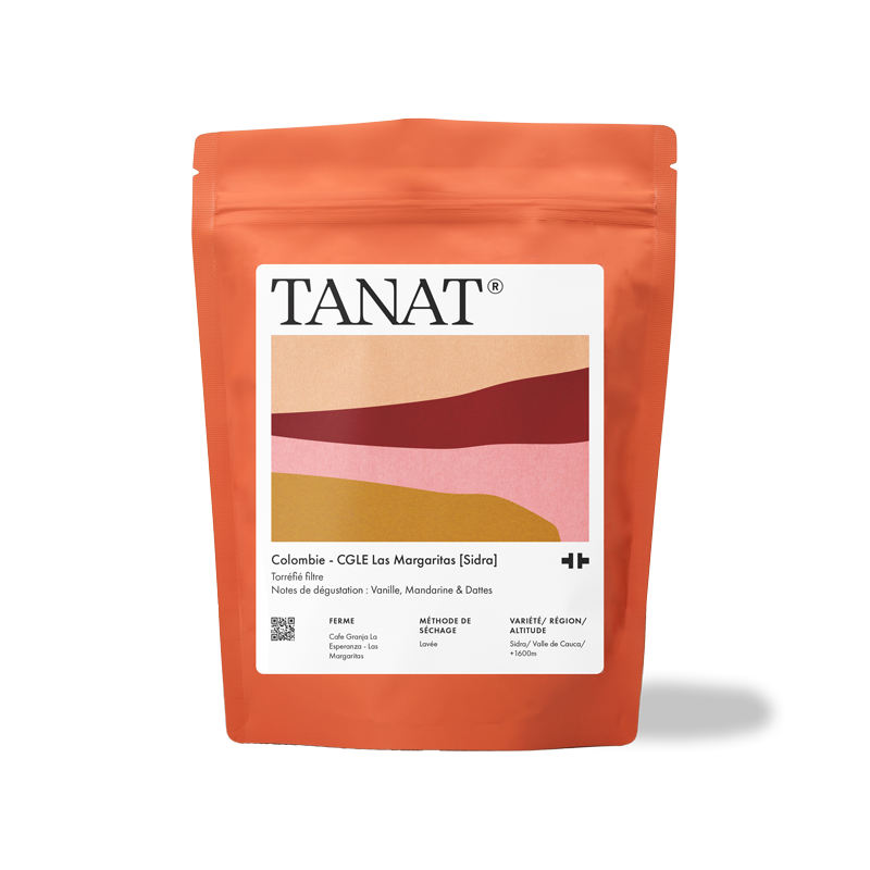 TANAT - Colombia ,cGLE Las Margaritas [Sidra, Washed Hybrid]