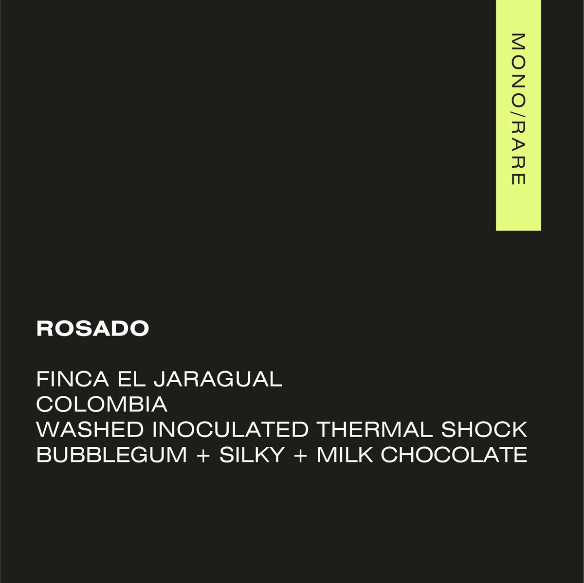 A.M.O.C. - Rosado Colombia — Finca El Jaragual - Sigma Coffee UK