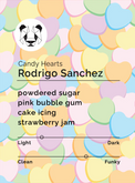Black & White - Rodrigo Sanchez - Candy Hearts - Sigma Coffee UK