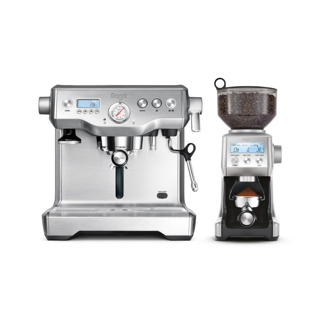 Sage the Dynamic Duo Espresso Machine and Coffee Grinder - Sigma Coffee UK