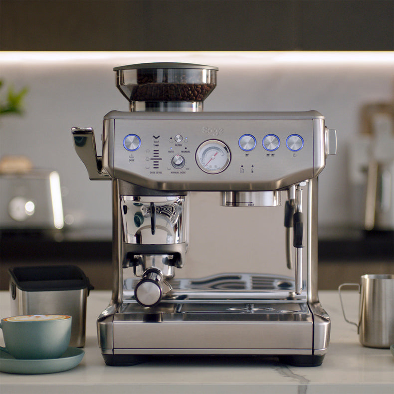 Sage Barista Express Impress Espresso Machine (Stainless Steel) - Sigma Coffee UK