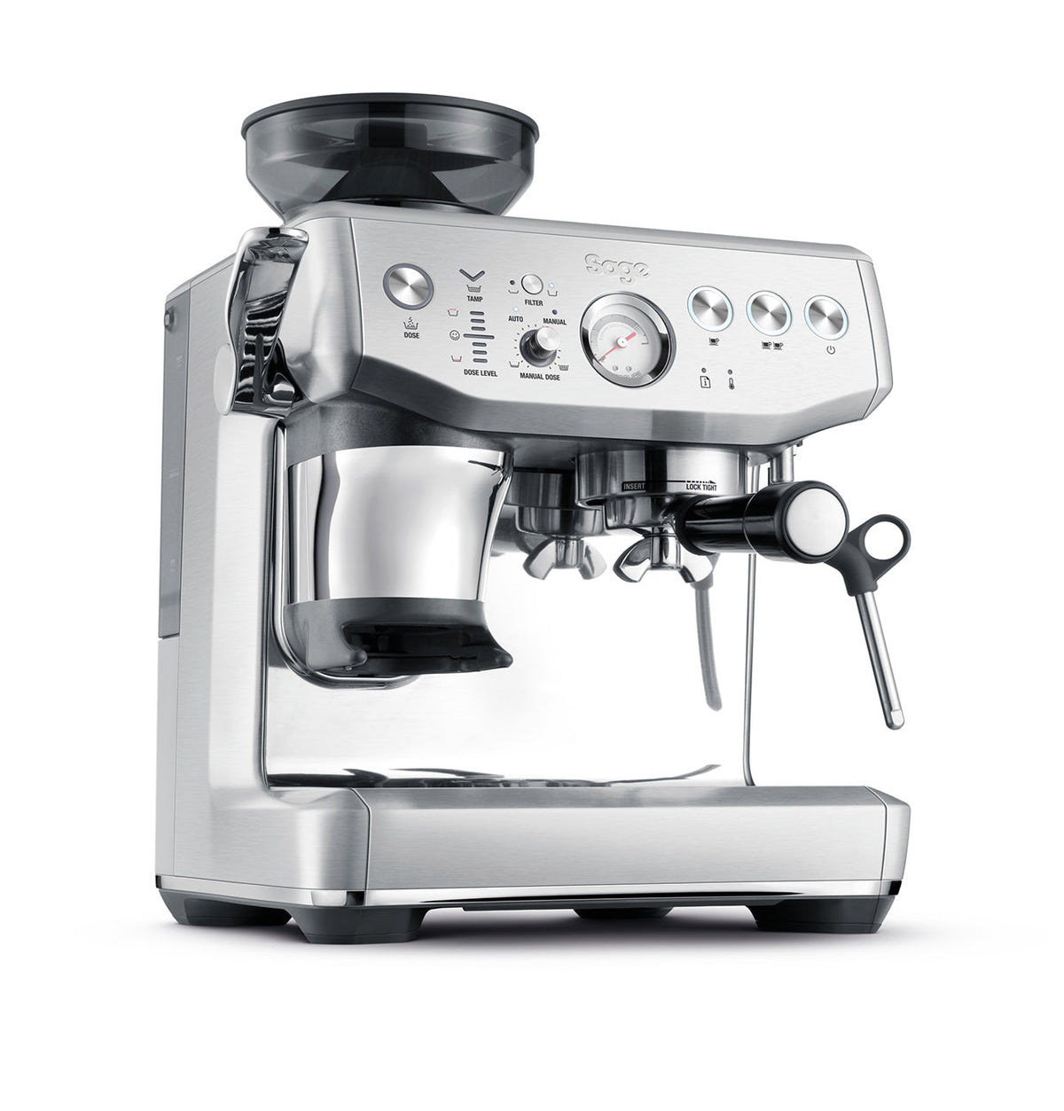 Sage Barista Express Impress Espresso Machine (Stainless Steel) - Sigma Coffee UK