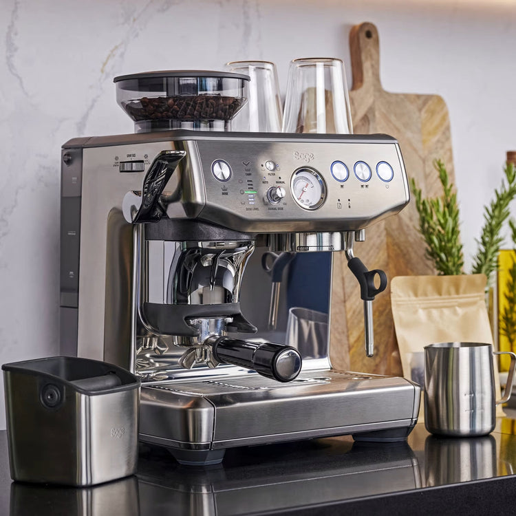 Sage Barista Express Impress Espresso Machine (Stainless Steel) - Sigma Coffee UK