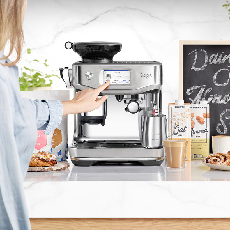 Sage Barista Touch Impress (Brushed Stainless Steel) - Sigma Coffee UK