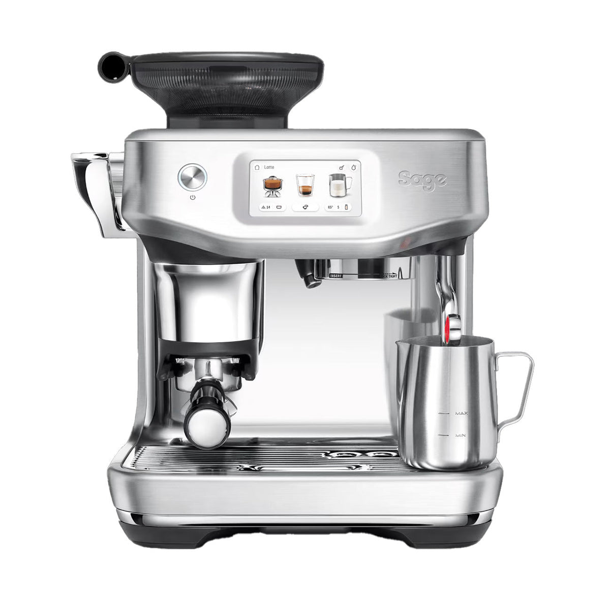 Sage Barista Touch Impress (Brushed Stainless Steel) - Sigma Coffee UK