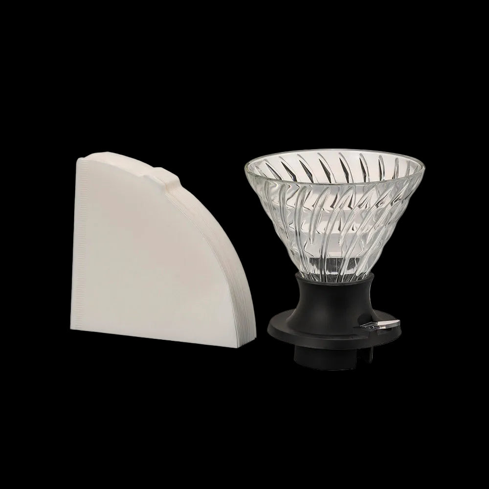 Hario Switch Dripper - Black, alternate angle
