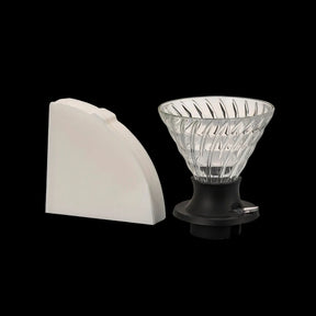Hario Switch Dripper - Black, alternate angle