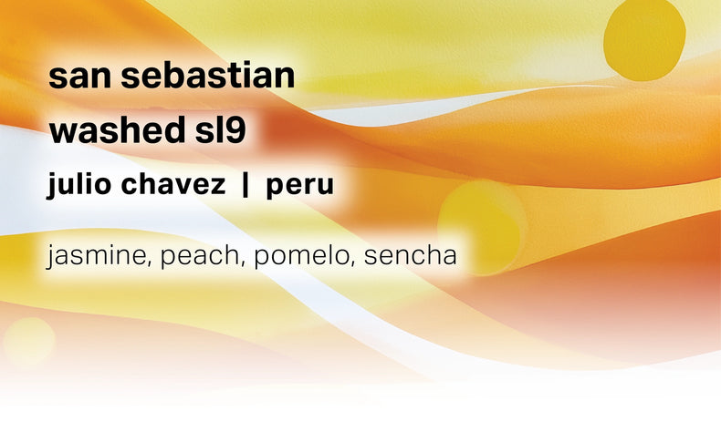 Moonwake Coffee Roasters - San Sebastian - Julio Chavez - Washed SL9 | Peru