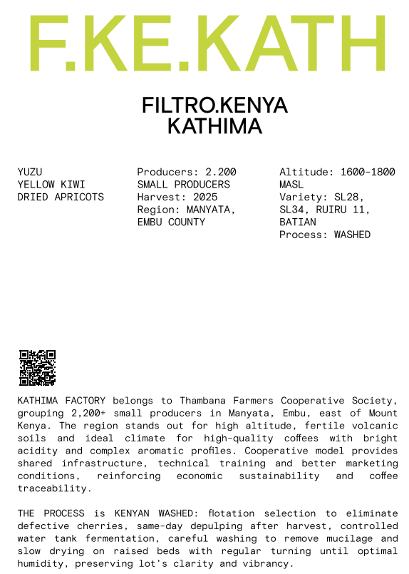 Nomad - Filter - Kenya Kathima - Sigma Coffee UK