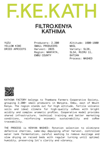 Nomad - Filter - Kenya Kathima - Sigma Coffee UK