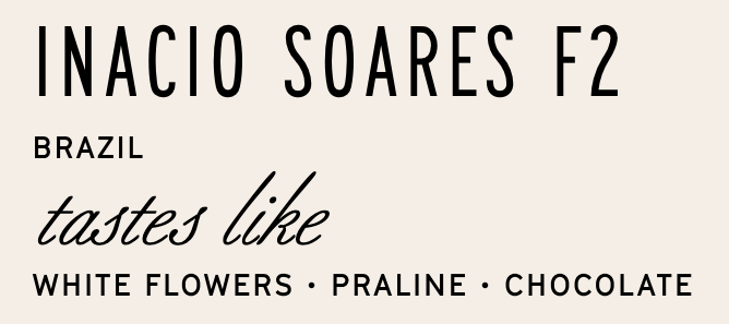 Manhattan Roasters - Brazil Inacio Soares F2 - Sigma Coffee UK