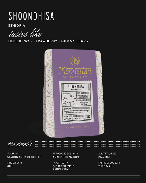 Manhattan Roasters - Ethiopia Shoondhisa - Anaerobic Natural