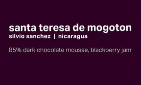 Moonwake - Silvio Sanchez Santa Teresa de Mogoton - Natural Catuai | Nicaragua - Sigma Coffee UK