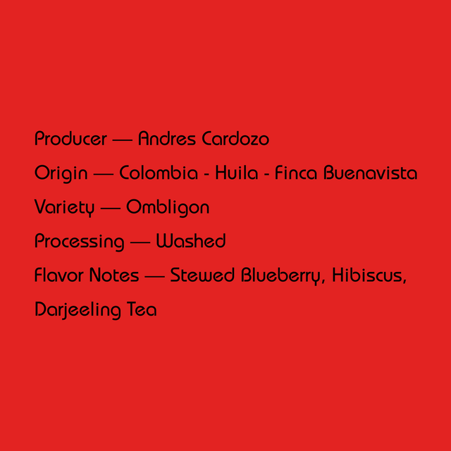 Mirra - Andres Cardozo, Washed Ombligon | Colombia