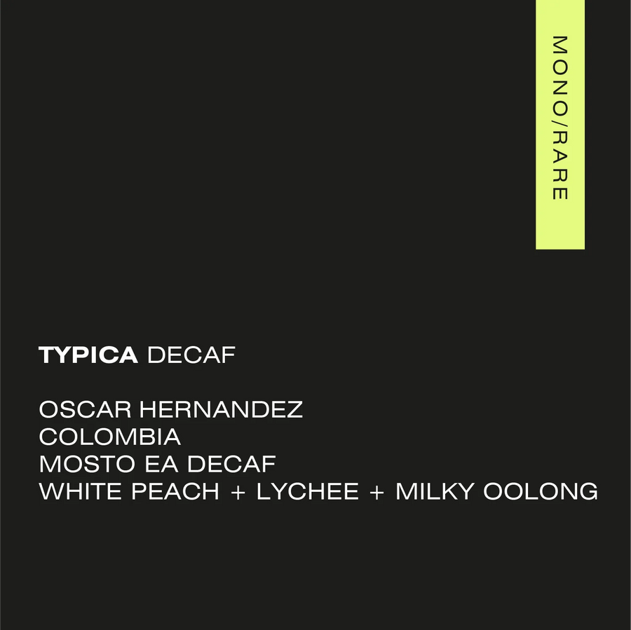 A Matter of Concrete - Typica Decaf - Nogales | Colombia - Sigma Coffee UK