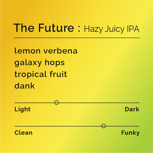 Black & White - The Future - Hazy Juicy IPA