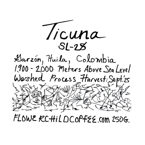 Flower Child - Cafe Ticuna SL28