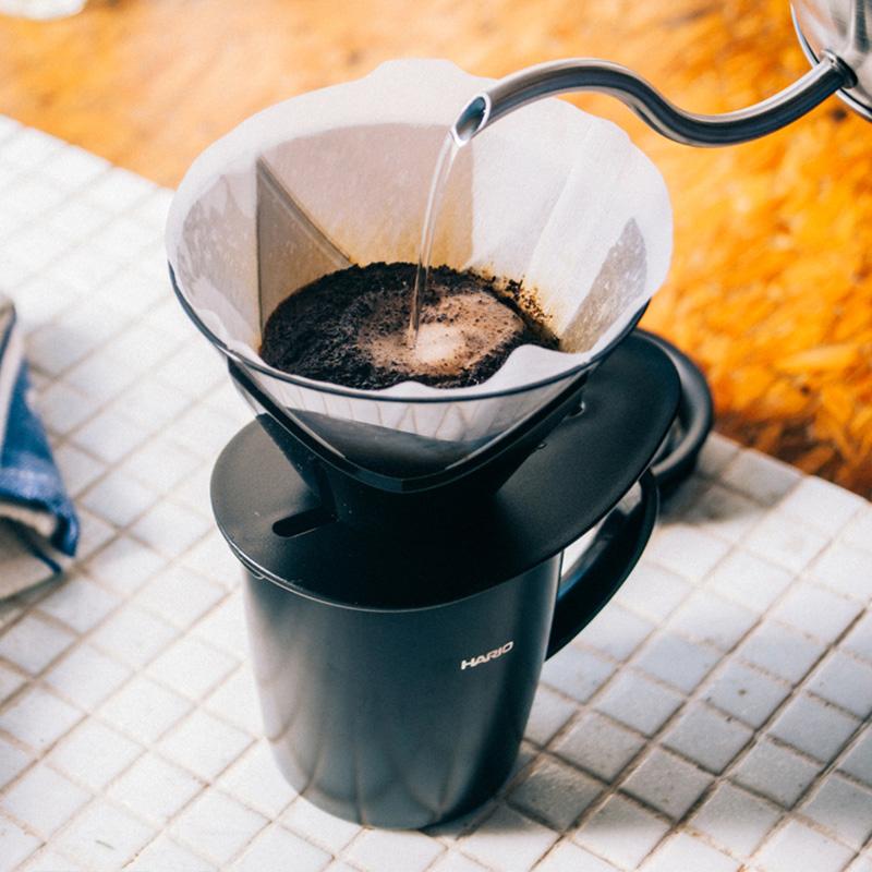 Hario V60 MUGEN One Pour Dripper 02 Transparent Black
