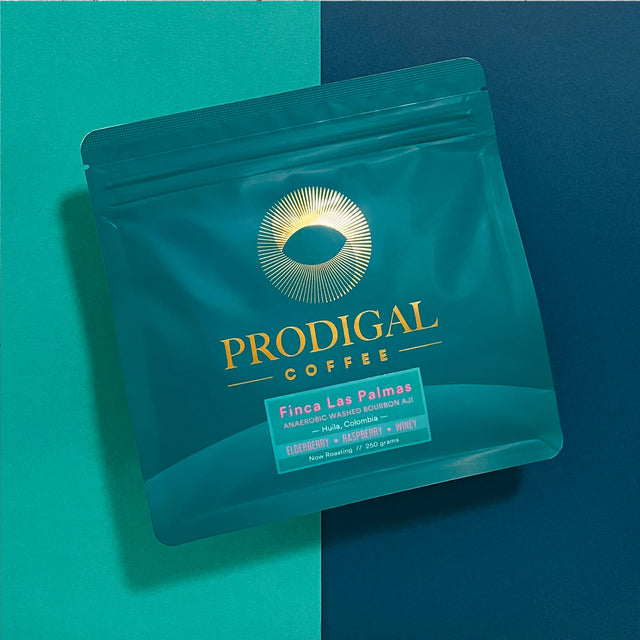Prodigal Coffee - Finca Las Palmas, Anaerobic Washed Bourbon Aji | Colombia - Sigma Coffee UK