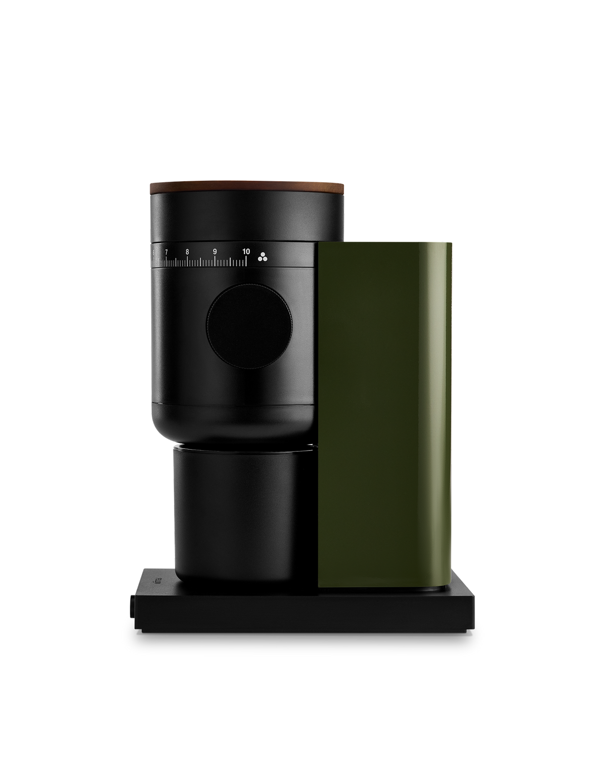 Fellow Opus 2 Conical Burr Grinder – Woodland Green + Walnut