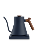 Fellow Stagg EKG Pro Electric Pour-Over Kettle (0.9L) – Stone Blue + Walnut