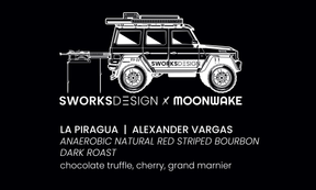 Moonwake - Dark Roast — Finca La Piragua - Natural Red Stripe Bourbon | Colombia - Sigma Coffee UK