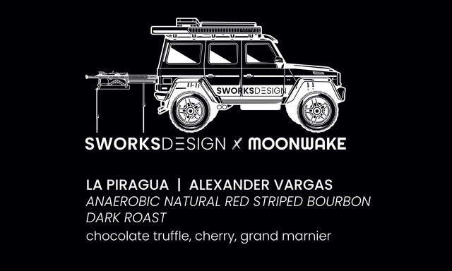 Moonwake - Dark Roast — Finca La Piragua - Natural Red Stripe Bourbon | Colombia - Sigma Coffee UK