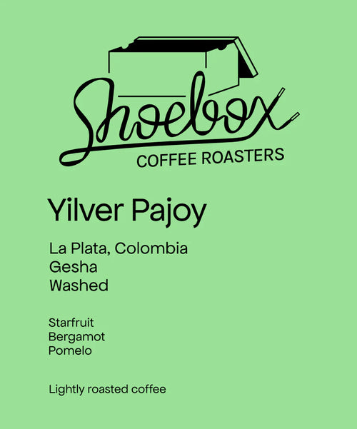 Shoebox - Yilver Pajoy Gesha Washed, Copa De Oro #5 | Colombia