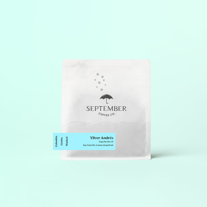 September Coffee Co. - yilver andrés - colombia washed geisha