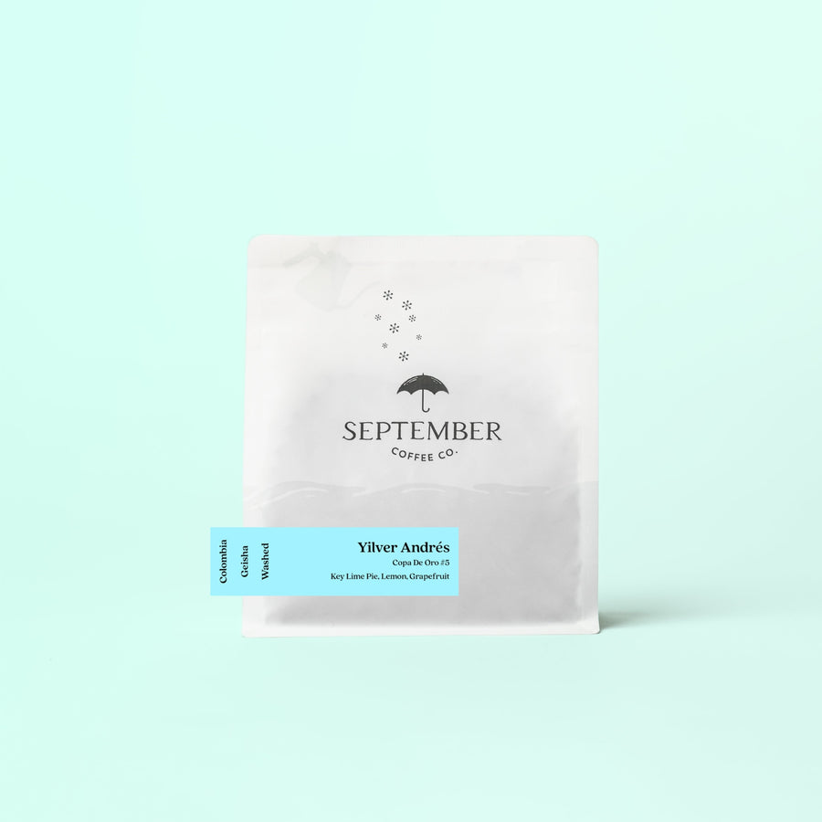 September Coffee Co. - Yilver Andrés - Colombia Washed Geisha