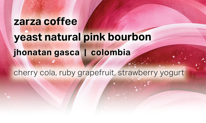 Moonwake Coffee Roasters - Zarza Coffee - Jhonatan Gasca - Yeast Natural Pink Bourbon | Colombia