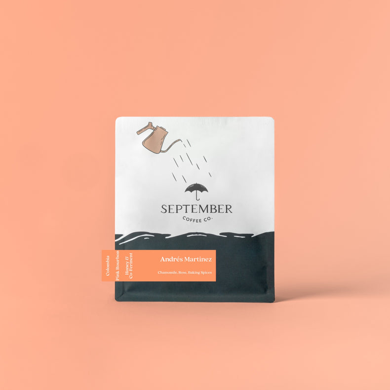 September Coffee Co. - Andrés Martinez - Honey Pink Bourbon