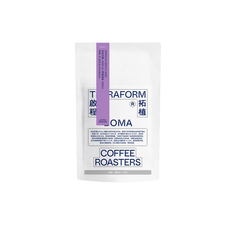 Terraform Coffee Roasters - Boma Washed SL28 & SL34 & Batian | Kenya