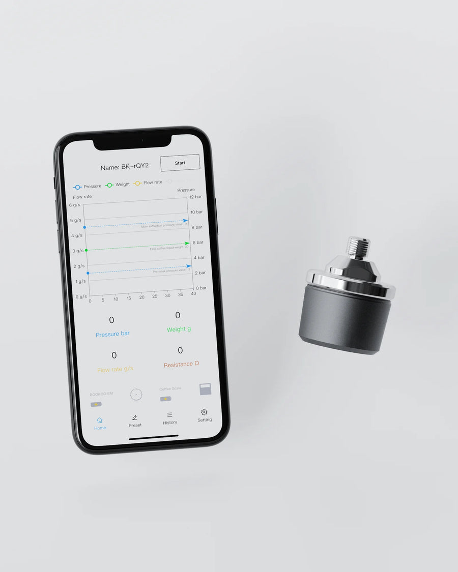 BooKoo Espresso Monitor - Bluetooth Pressure Transducer for E61 Flair58 - Sigma Coffee UK