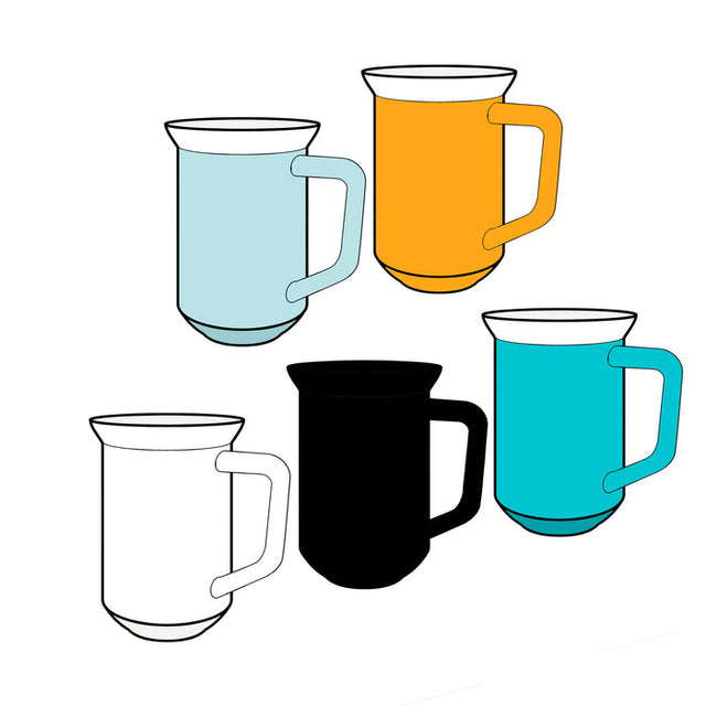 April Ceramic Mug - all colours